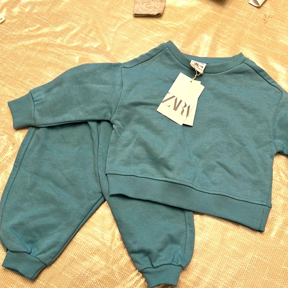 Zara set. 6-9months. New with tags.